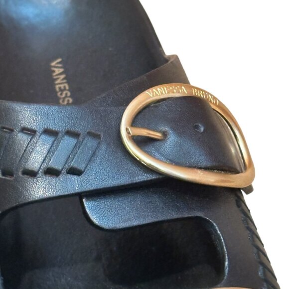 Vanessa Bruno Fussbett Sandals, Black, Size 39 - Picture 4 of 12
